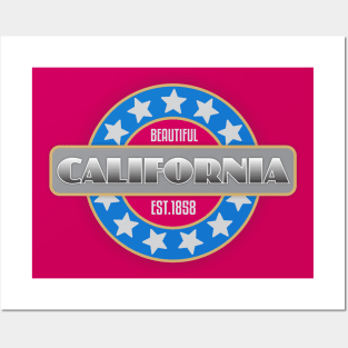 California Graphic Posters and Art
